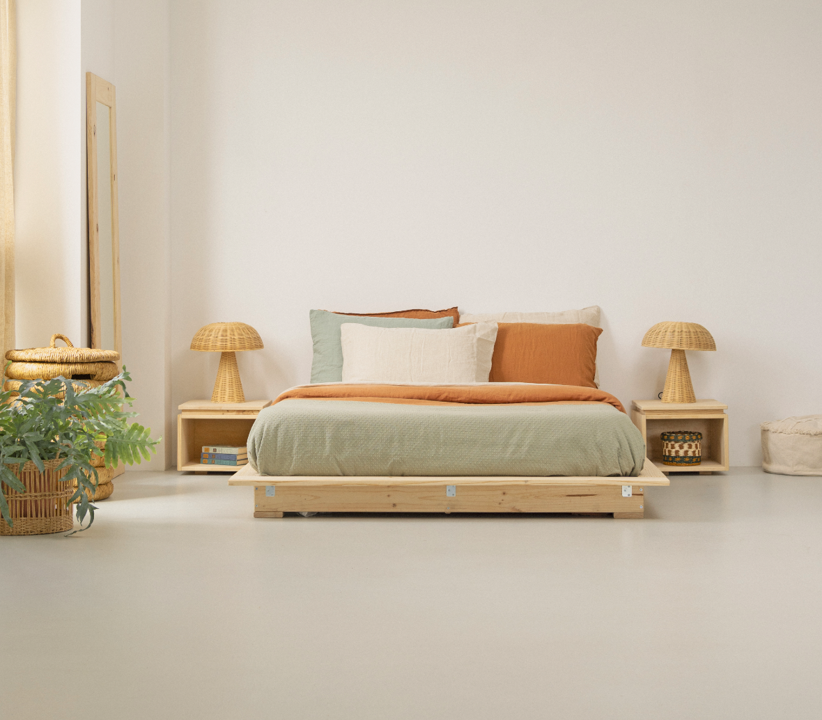 Nuovi letti tatami di ispirazione giapponese